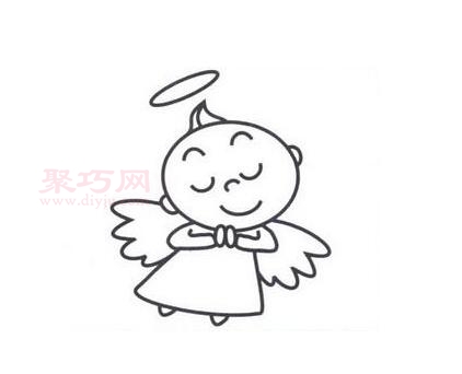 小天使画法第4步