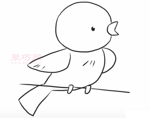 小鸟画法第6步