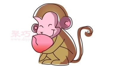 猴子画法第11步