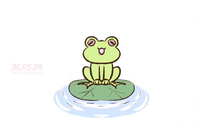 青蛙画法第5步