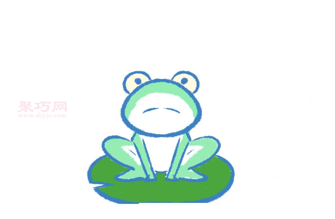 青蛙画法第5步