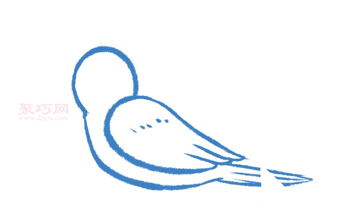 鸟画法第2步