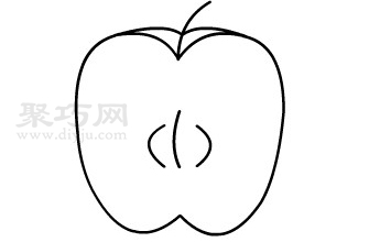 儿童画青苹果怎么画 青苹果简笔画步骤