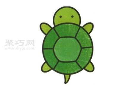 怎么画乌龟简单又漂亮 乌龟简笔画步骤