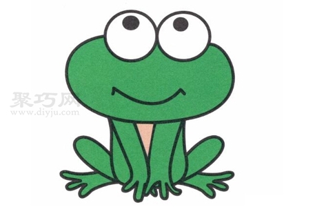 青蛙怎么画 青蛙简笔画教程