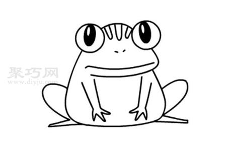 青蛙如何画才好看 青蛙简笔画教程