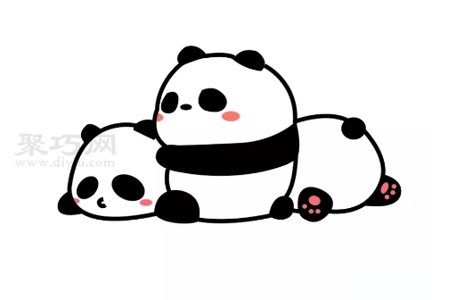熊猫简笔画如何画 熊猫简笔画教程