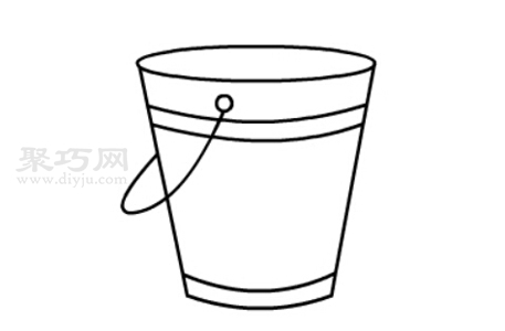 水桶简笔画简单画法