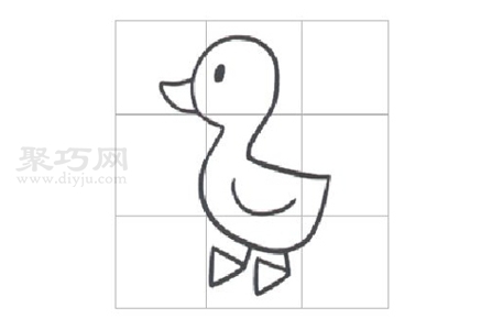 如何画鸭子简单又漂亮 来学鸭子简笔画画法