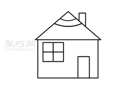 如何画小房子简单又漂亮 一步一步教你小房子简笔画画法