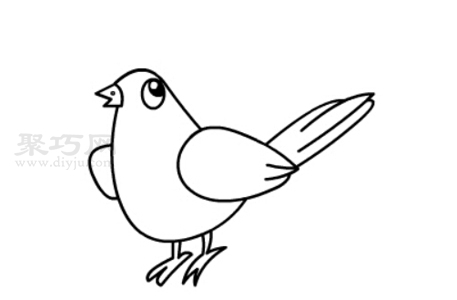 鸽子画法教程 一起来学鸽子简笔画
