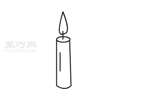 如何画蜡烛简单又漂亮 蜡烛简笔画教程