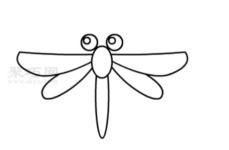 蜻蜓怎么画才好看 蜻蜓简笔画画法