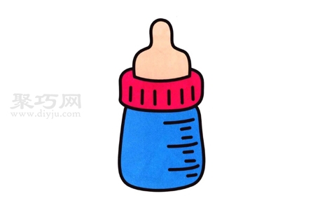 婴儿奶瓶怎么画简单又漂亮 婴儿奶瓶简笔画步骤