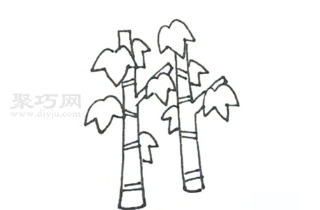 如何画枫树简单又漂亮 来学枫树简笔画步骤
