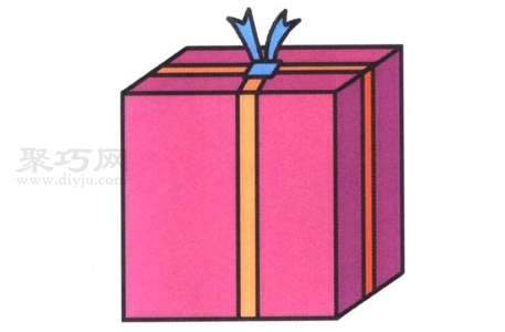 如何画礼物 来看礼物简笔画画法
