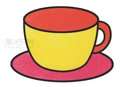 如何画咖啡杯好看又简单咖啡杯简笔画步骤