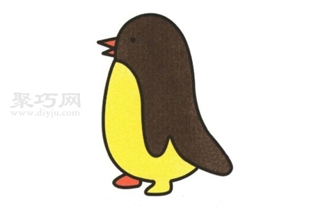 企鹅怎么画好看又简单 企鹅简笔画画法