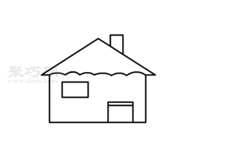 怎么画绿色小房子好看又简单 来看绿色小房子简笔画画法
