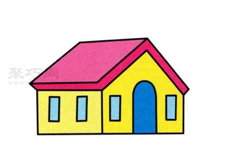房子画法 一起来学房子简笔画