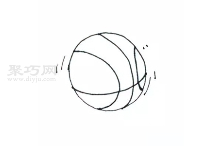 如何画篮球好看又简单 篮球简笔画教程