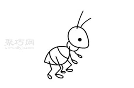 蚂蚁怎么画才好看 来学蚂蚁简笔画画法