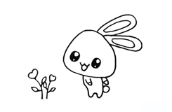 怎么画小白兔好看又简单 小白兔简笔画教程