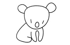 怎么画树袋熊才好看 一步一步教你画树袋熊简笔画