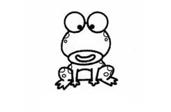 青蛙怎么画简单又漂亮 一步一步教你画青蛙简笔画