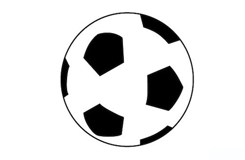 5步怎么画足球 足球简笔画画法