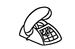 电话画法教程 一起来学电话简笔画