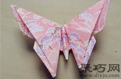 如何折蝴蝶图解 手把手教你怎样用纸折蝴蝶