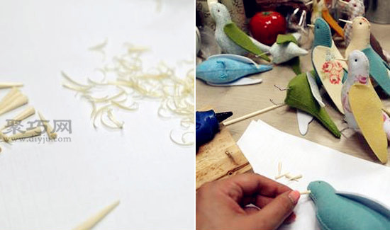 手工布艺制作小动物：教你如何DIY布艺鸽子