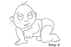 简易画小孩的步骤 画小孩的简笔画图片