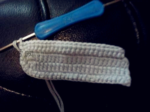 毛线钩针编织婴儿鞋教程