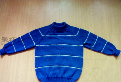 男孩毛衣编织图解教程 教你如何手工编织男孩毛衣