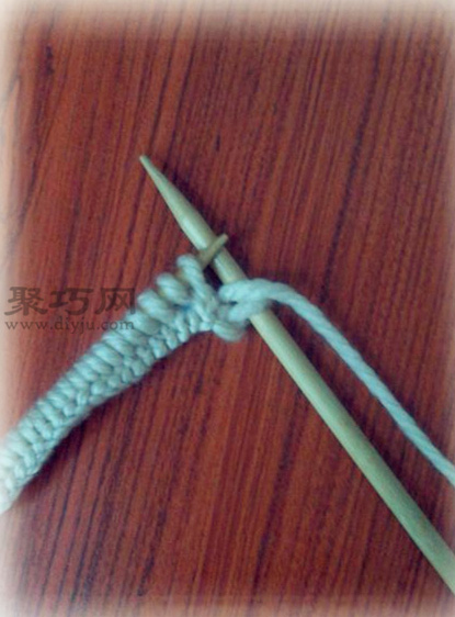 棒针手工编织菠萝花围巾