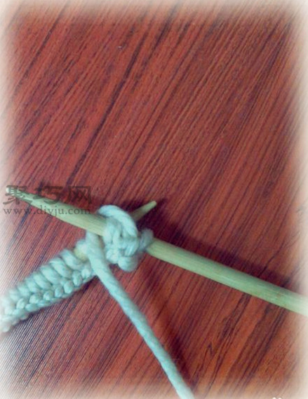 棒针手工编织菠萝花围巾