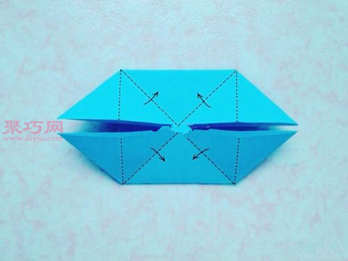 简单立体纸花球的折法图解