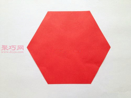六边形纸盒的折法图解 如何折六边形盒子