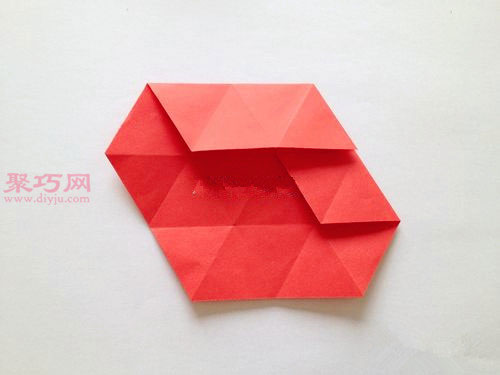 六边形纸盒的折法图解 如何折六边形盒子