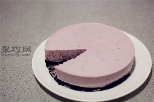 图解最简单蓝莓冻芝士蛋糕做法 零失败蓝莓冻芝士蛋糕制作