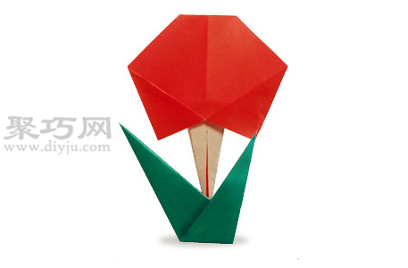 简单花折纸教程图解 来学如何折纸小花