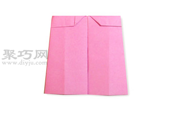 手工折纸裤裙步骤图解 折纸裤裙的折法