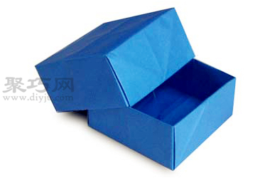 手工折纸盒子教程 盒子的折法图解