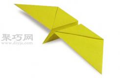 手工折纸蝴蝶教程 会飞的蝴蝶的折法图解