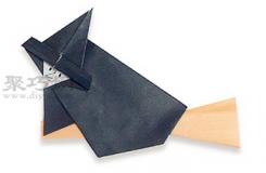 手工折纸巫婆教程 巫婆的折法图解