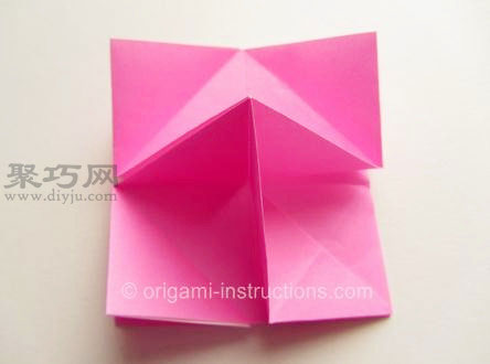 超级简单的纸玫瑰花折叠教程
