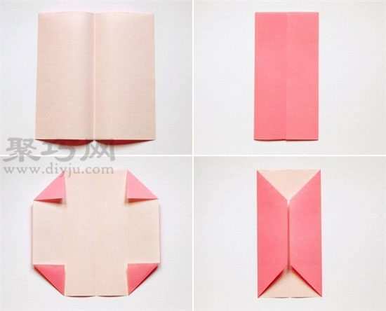 手工折纸钱包图解教程教你如何折纸钱包