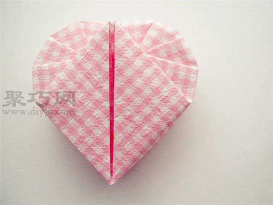 心形折纸盒子的折法图解教程